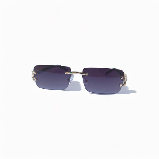 CARTIER SUNGLASSES WITH PANTHER ADITION(BLACK&BROWN)