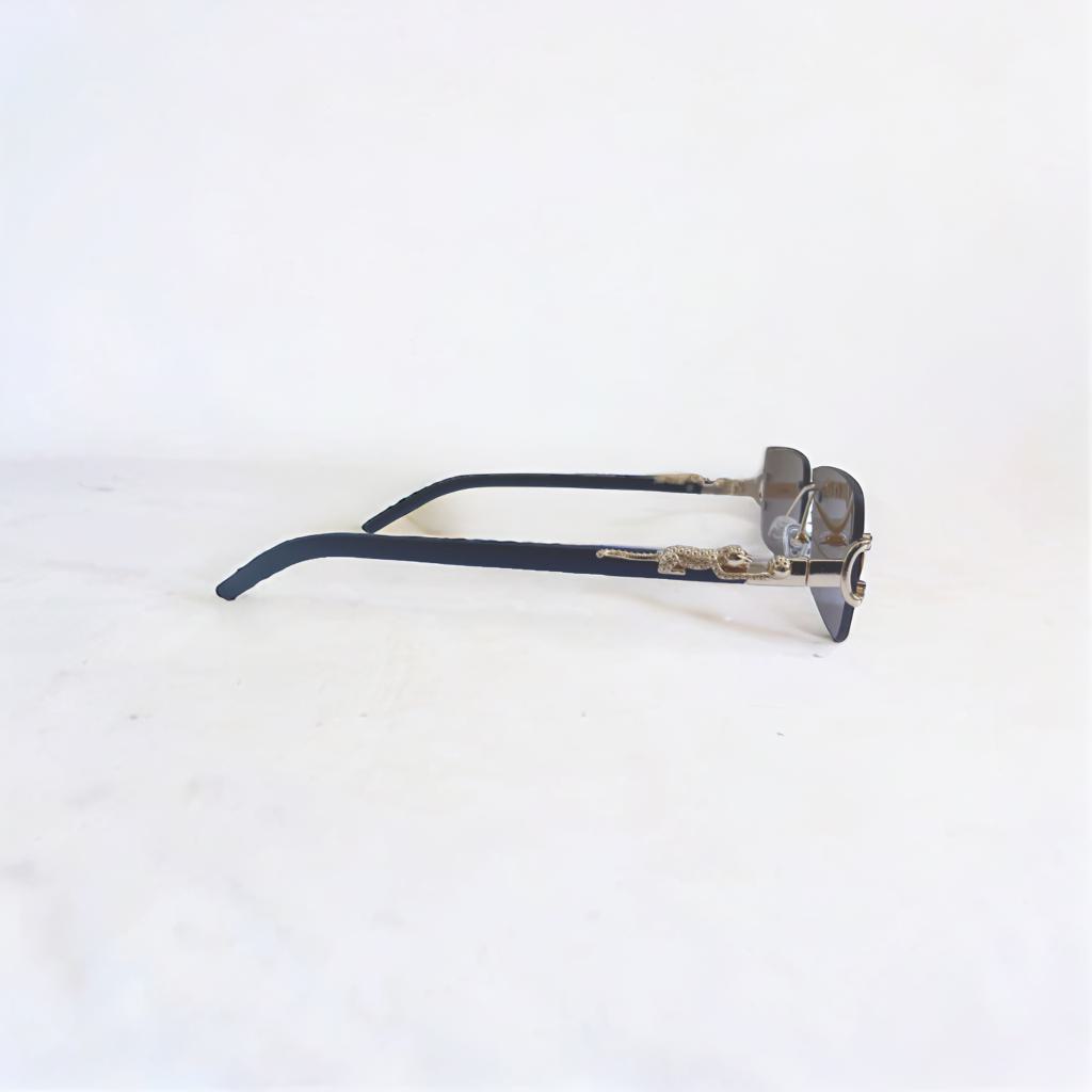 CARTIER SUNGLASSES WITH PANTHER ADITION(BLACK&BROWN)