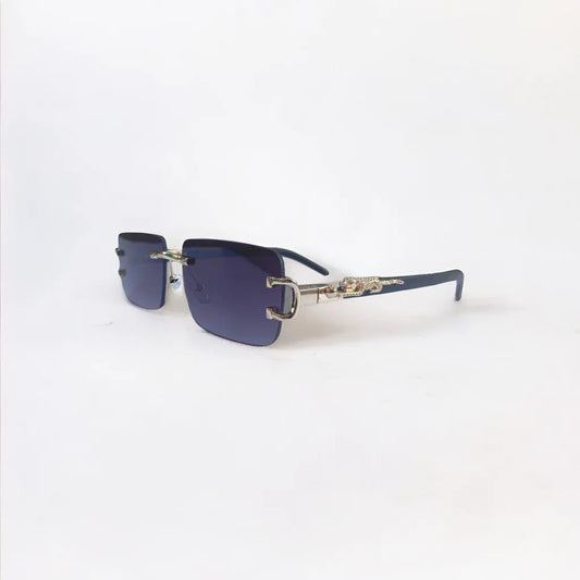 CARTIER SUNGLASSES WITH PANTHER ADITION(BLACK&BROWN)