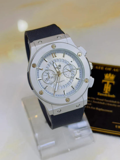 HUBLOTWITH  PREMIUM STRAPS.